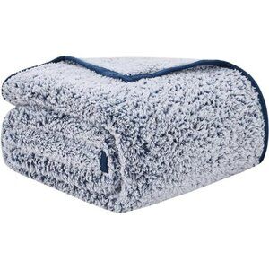 Soft Sherpa Throw Blanket Fleece Reversible Plush Fluffy Blanket, Light